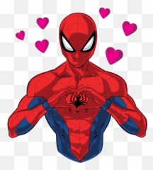 Vk Sticker - Spiderman Stickers Whatsapp Emoji,Spiderman Emojis