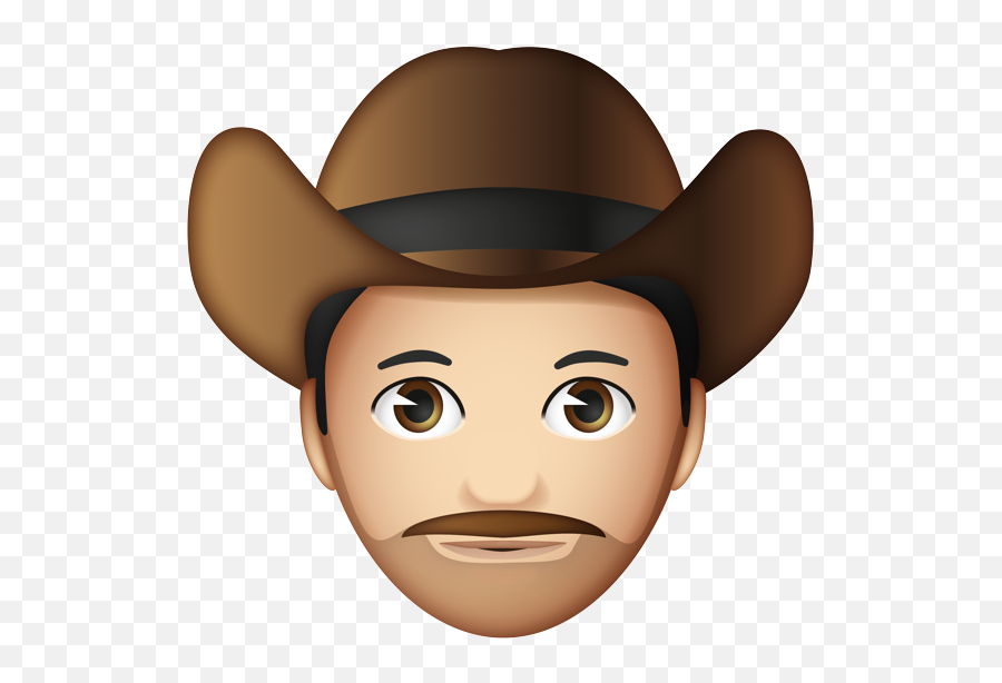 Brand - Man Wearing Cowboy Hat Emoji,Cowboy Emoji Man