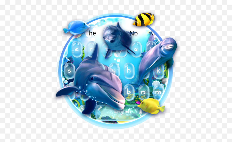 Dolphin Keyboard - Common Bottlenose Dolphin Emoji,Dolphin Emoji