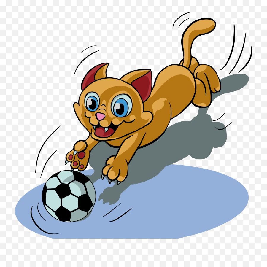 Funny Cat Play Ball Drawing Emoji,Funny Cat Emotions
