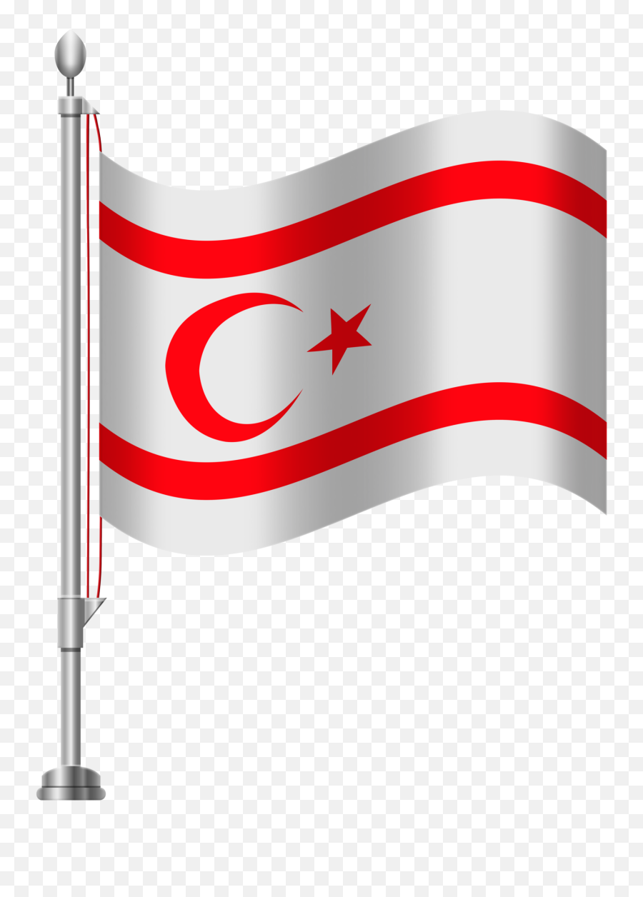 Northern Cyprus Flag Png Clip Art - Northern Cyprus Flag Png Emoji,Guatemalan Flag Emoji