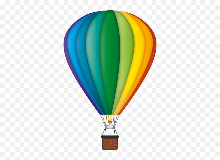 Happy Face - Hot Air Balloon Emoji,Emoticon 