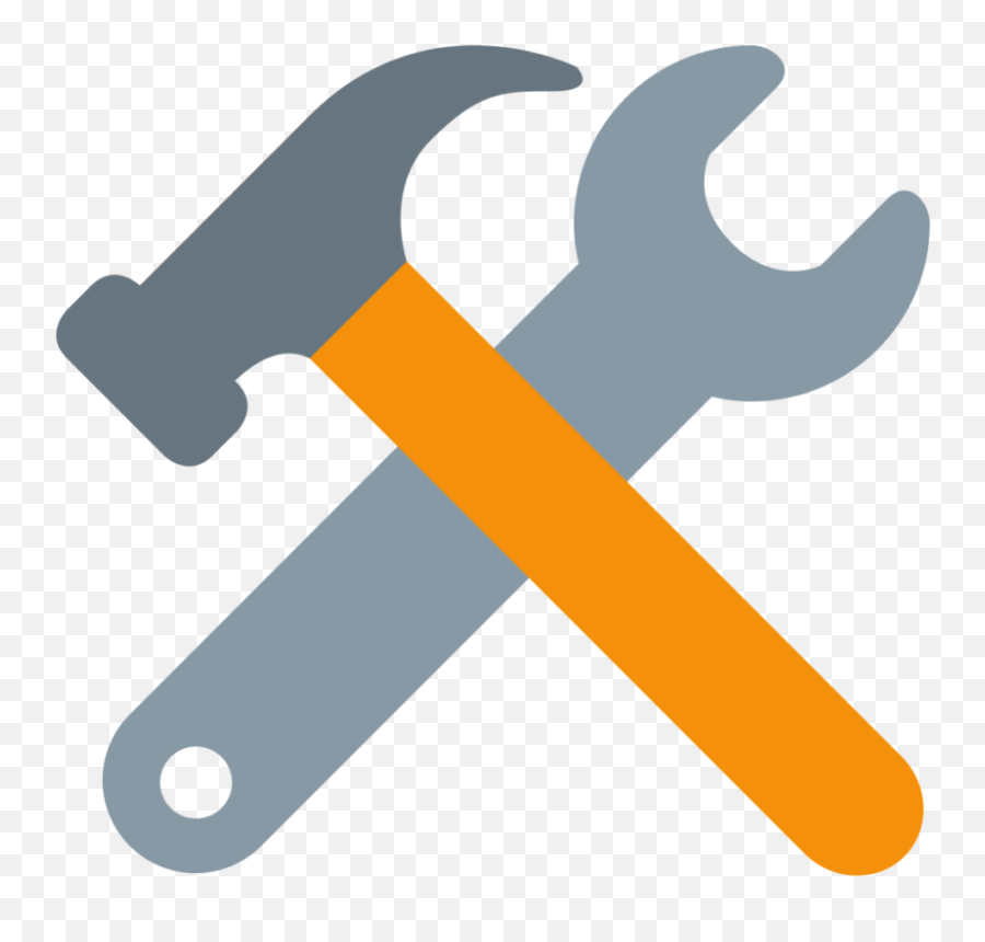 Hammer And Wrench Emoji - Hammer And Wrench Emoji,Pipe Emoji