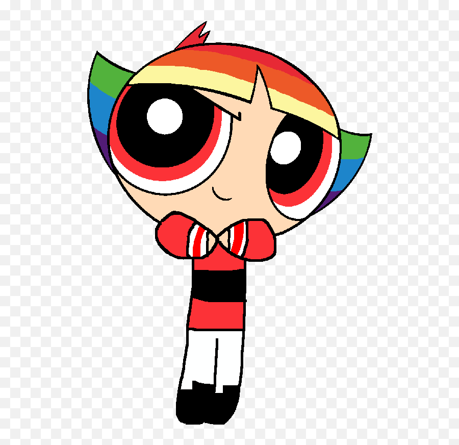Rainbow Flash - Power Puff Girls Flash Emoji,My Fourth States Of Emotion Powerpuff Girls