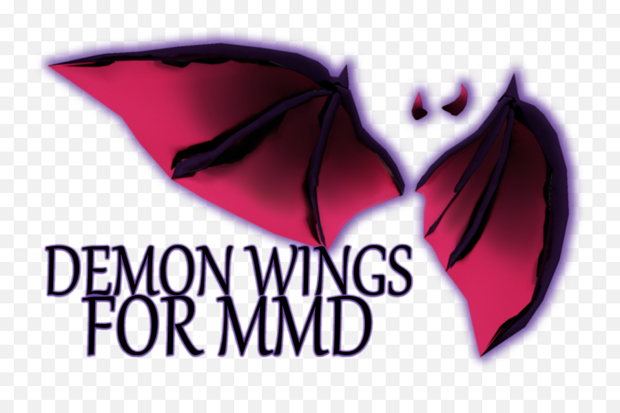 Mmd Demon Devil Wings By - Mmd Demon Wings Emoji,Mmd Emotion Mask