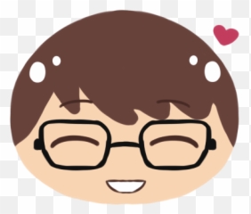 Floofy Poofy Doodle - Doo U204e Fanart Bisaboard Happy Emoji,Smol Nozomi Steam Emoticon