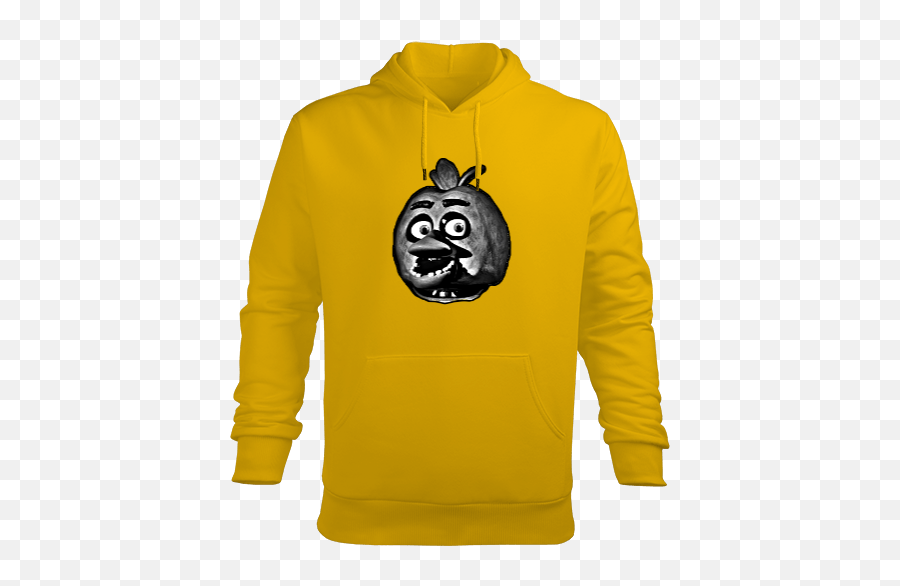 Fnaf Chica V1 Erkek Kapüonlu Hoodie Sweatshirt - Erkek Hoodie Sweatshirt Emoji,Draven Emoticon
