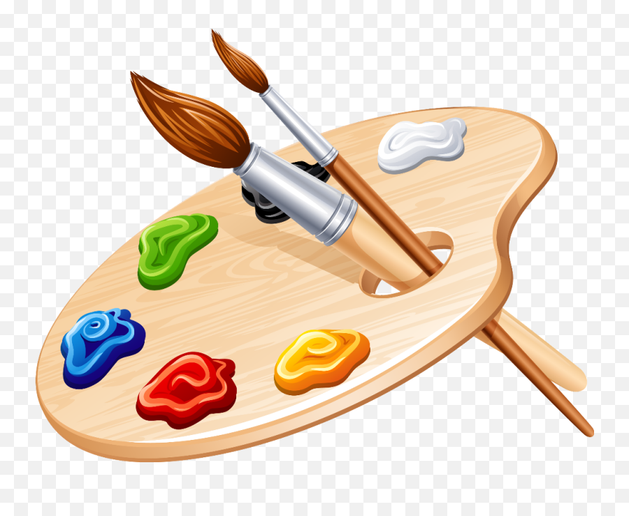 Palette Paint - Aquarelle Clipart Full Size Clipart Emoji,Paint Palette Emoji