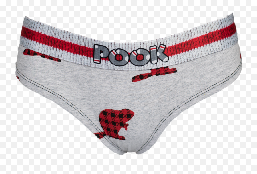 Pook Womenu0027s Underwear - Beaver Solid Emoji,Gray Beaver Emoticons