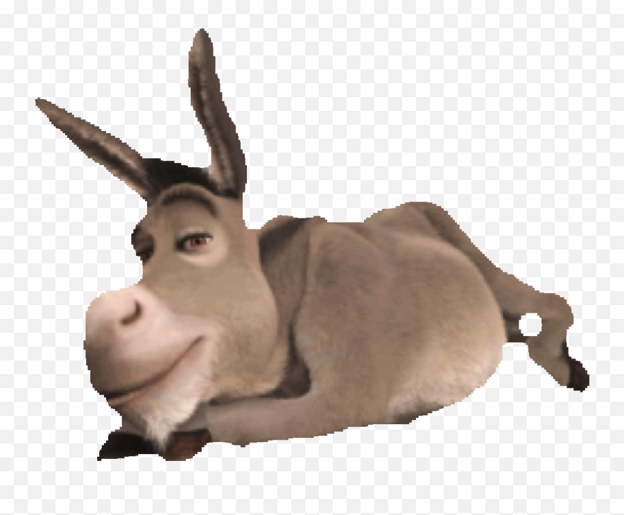 Shrek Donkey Smile - Donkey Gif Transparent Background Emoji,Shrek Emoji