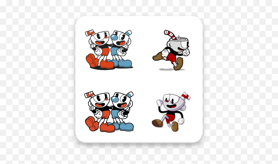 Download Cuphead Stickers For Whatsapp Apk Free Emoji,Mugman Emojis