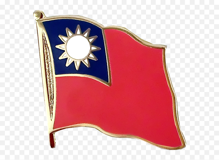Taiwan Flag Pin - About Flag Collections Taiwan Flag Pin Emoji,Taiwanese Flag Emoji