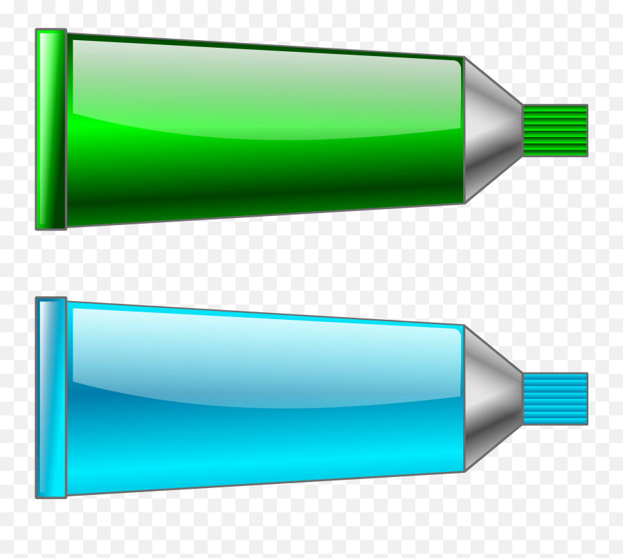 Blue And Green Tubes Of Toothpaste Clipart Free Image Download Emoji,Conical Flask Emoji