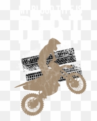 Motocross Dirt Bike Off Road T - Shirt By Noirty Designs Emoji,Motorcycle Emojii