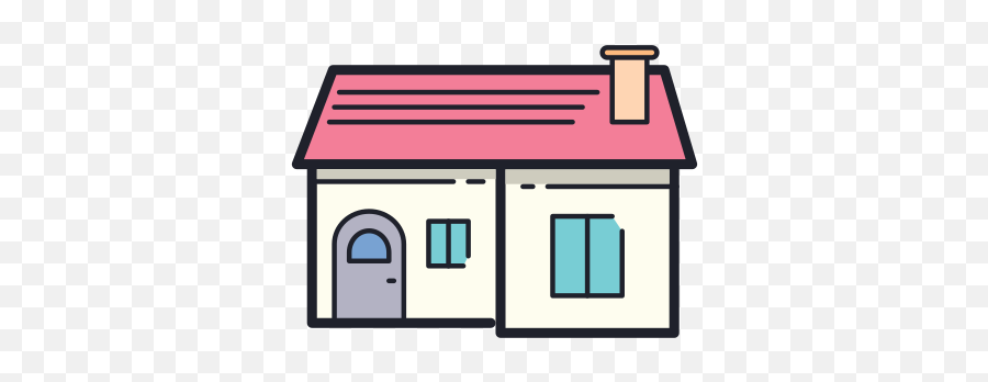 List Icon - Home Icon Png Color Emoji,Pink Emoji House