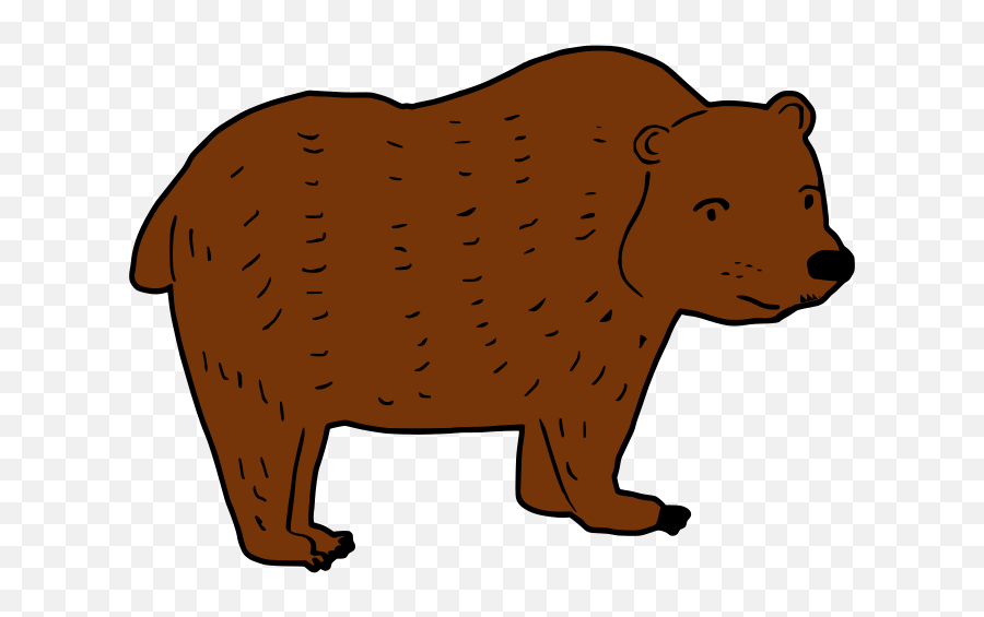Bear Grizzly Clipart Free Svg File - Svgheartcom Animal Figure Emoji,Black Bear Emoji