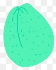 Guava Clipart - Dot Emoji,Guava Emoji