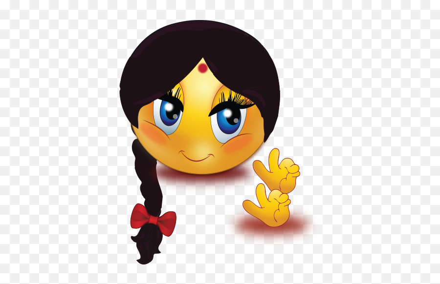 Indian Lady Emoji - Indian Lady Emoji,Facebook Emojis