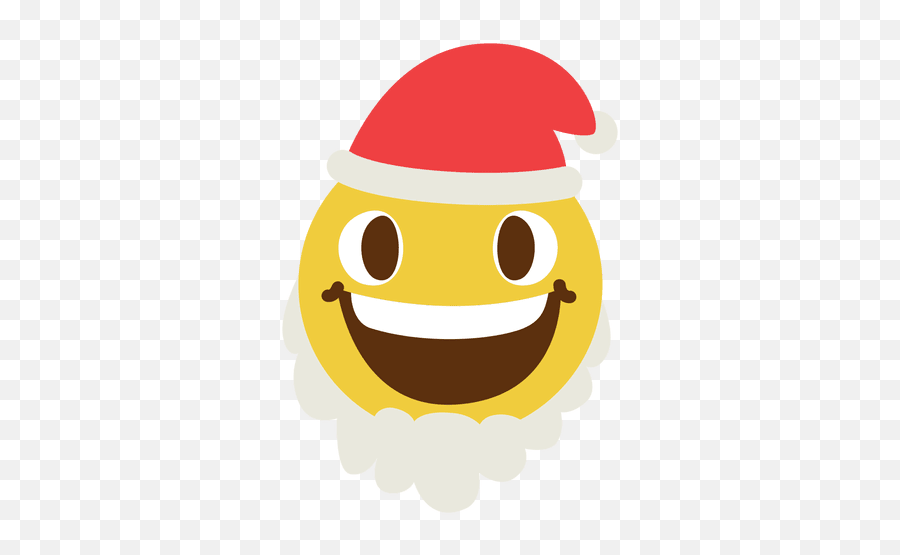 Smiling Santa Claus Face Emoticon 8 - Smiley Santa Png Emoji,Santa Emoji