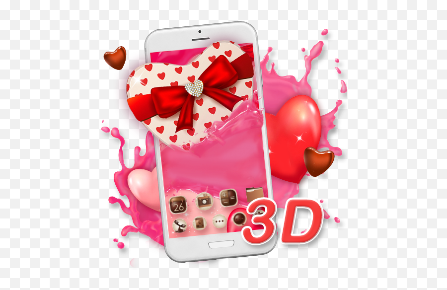 Gravity Love Chocolate Live Themes Hd Wallpapers U2013 Apps No - Girly Emoji,Atalho Emoticon