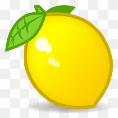 Lemon - Lemon Emoji Transparent,Lemon Emoji