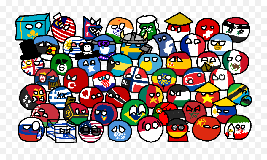 Crowd Clipart Person Comic Crowd - Polandball Emoji,Polandball Emoji