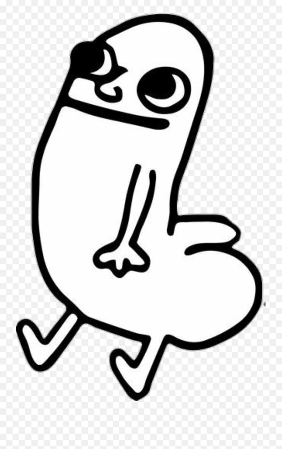 Is Dixk Butt Sfw Clipart - Full Size Clipart 5558901 Dickbutt Png Emoji,Emoji For Butt