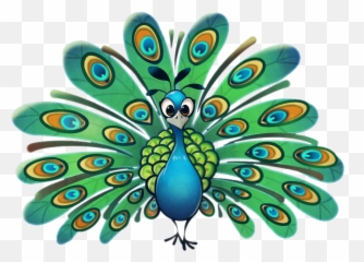 Peacock Drawing Peacock Painting - Peacock Png Cartoon Emoji,Peacock Emoji