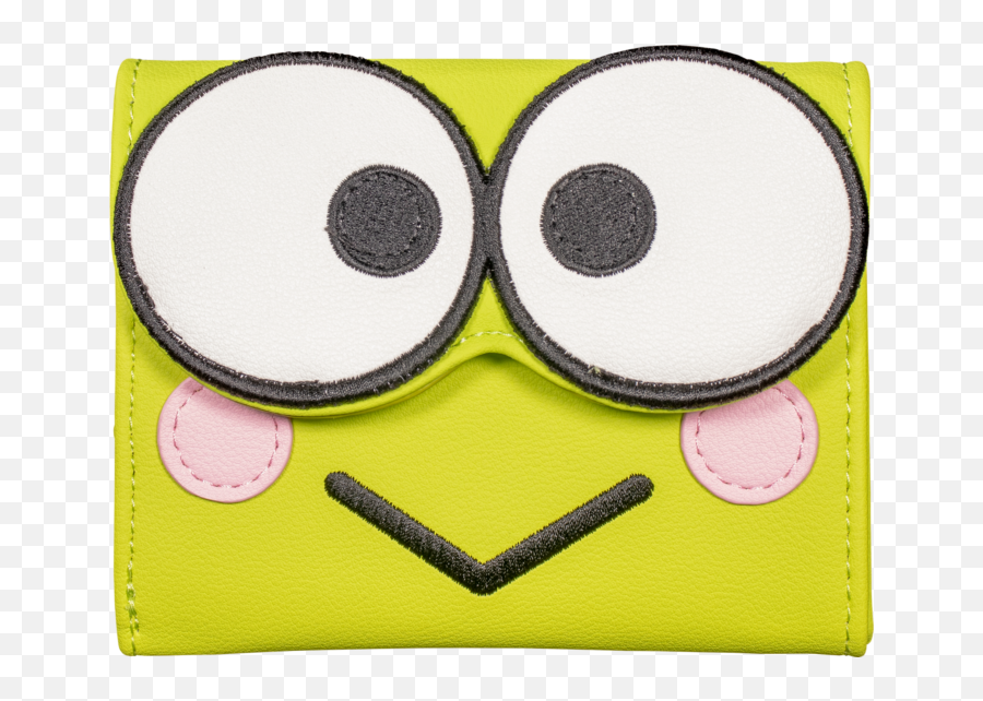 Hello Kitty - Keroppi Cosplay 5u201d Faux Leather Trifold Wallet Girly Emoji,Kitty Emoticon Panities