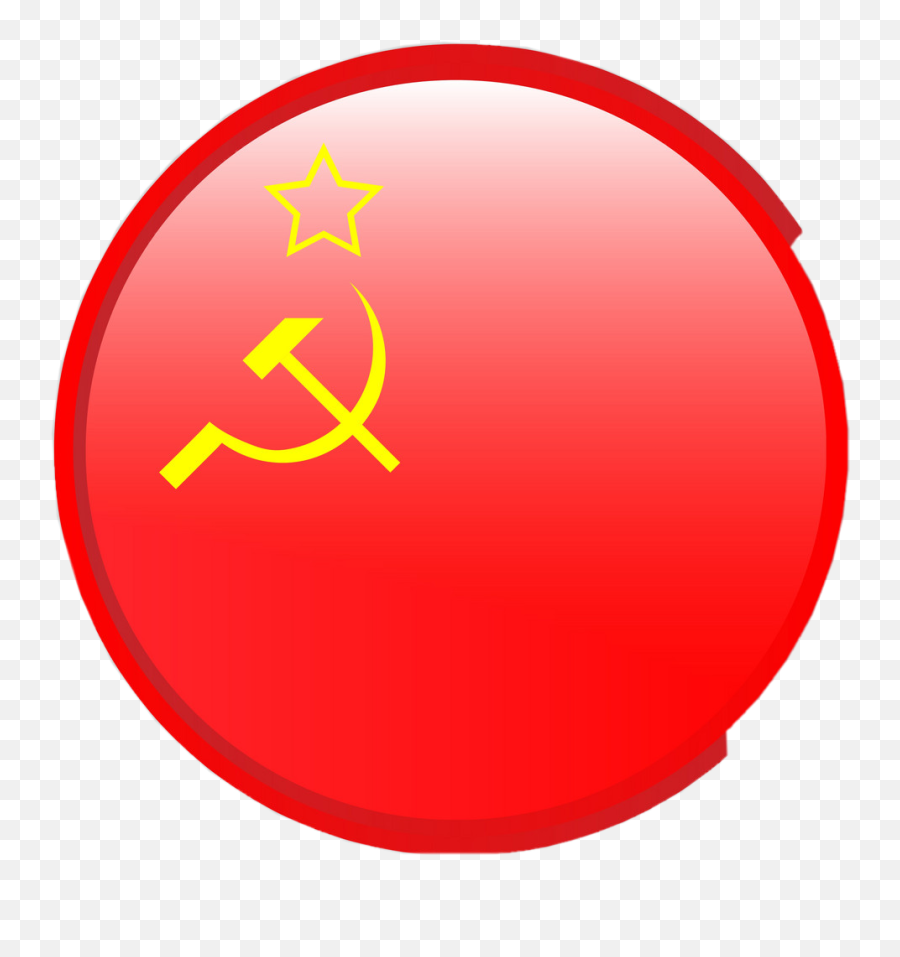 Ussr Communisn Russia Soviet Sticker - China Us And Ussr Flag Icons Emoji,Soviet Symbols Emojis