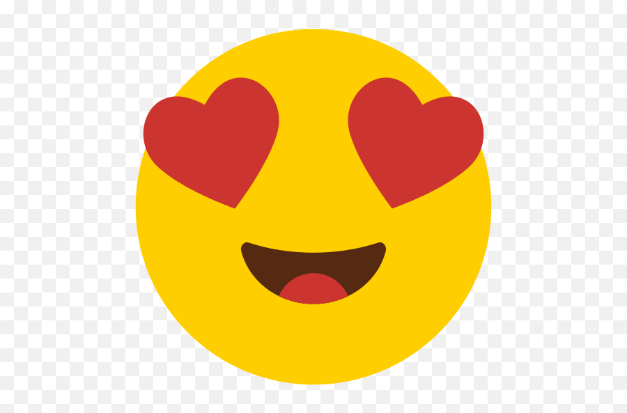Heart Icon Myiconfinder - Happy Emoji,Heartbeat Emoji