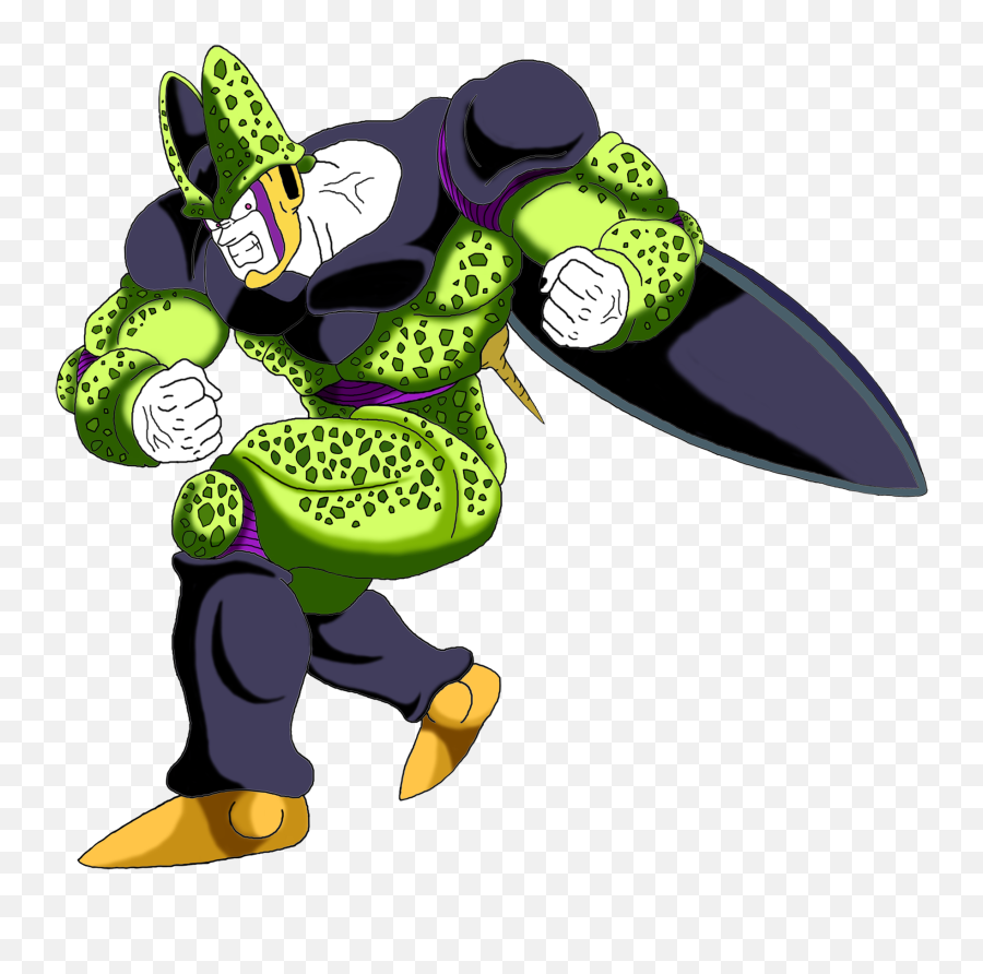 Cellu0027s Galleries - Giant Cell Dragon Ball Clipart Full Dbz Cell Full Power Emoji,Dbz Emoji