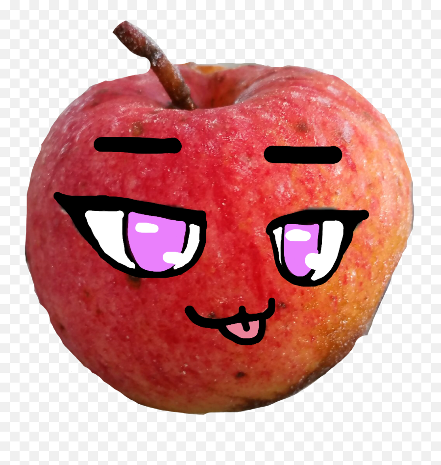 Apple Sexy Pervertapple Sticker - Girly Emoji,Sexy Emojis Fruits