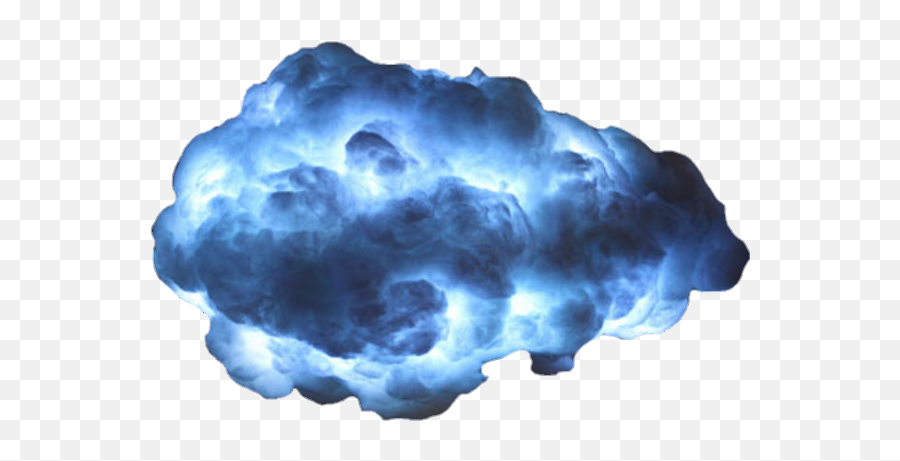 Sticker - Cloud Rgb Emoji,Thunder Cloud Rain Emoji