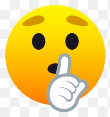 Emoji Falling Face To Copy Paste - Sessizlik Emojisi,Hand Over Face Emoji