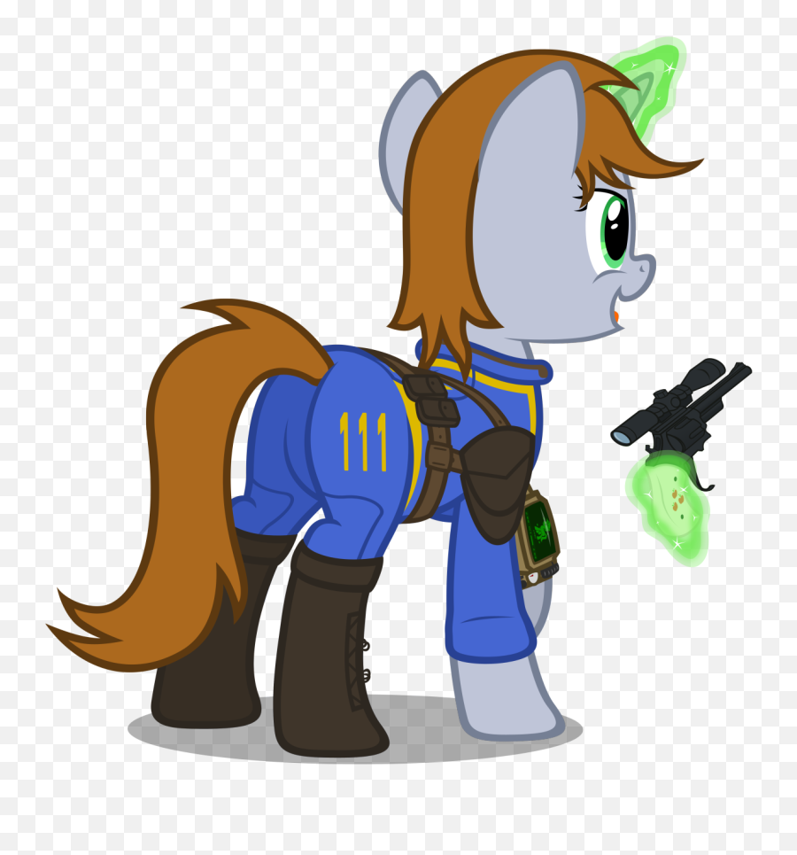 Littlepip Pipbuck Plot - Vault Suit Fallout Equestria Emoji,Fallout 4 Better Emotions