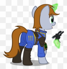 Littlepip Pipbuck Plot - Vault Suit Fallout Equestria Emoji,Fallout 4 Better Emotions