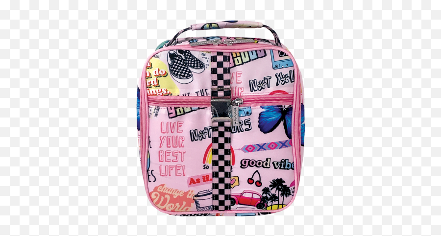 Back To School - For Teen Emoji,Tie Dye Bookbags With Emojis On It That Comes With A Lunchbox
