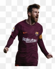 Lionel Messi 2018 Png Barca Football - Barcelona Maroon Jersey Emoji,Barcelona Flag Emoji