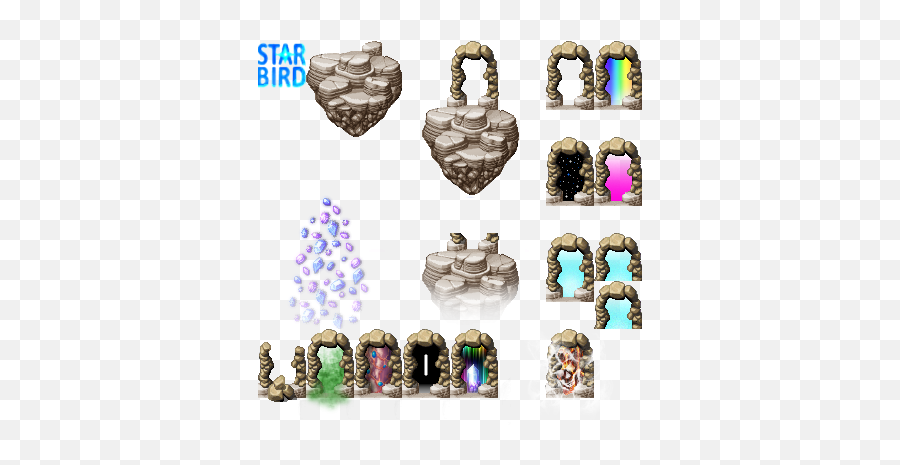 Starbirdu0027s Mz Tiles More Rpg Maker Forums - Vertical Emoji,Vx Ace Emoticon Tilesets