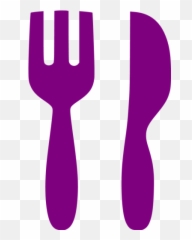Purple Restaurant 3 Icon - Free Purple Fork Icons Fork And Knife Icon Red Emoji,Knife And Fork Emoticon