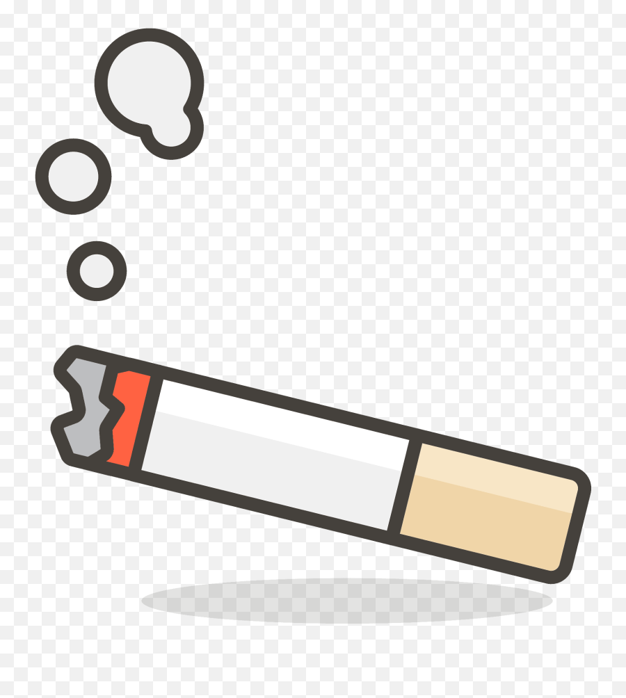 Cigarette Emoji Clipart - Cigarette Svg,Cigarette Emoji