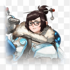 Mei Of Fighting And Profile Over - Watch Cheats Overwatchnavi Mei Overwatch Concept Art Emoji,Grandmaster Emoticon Overwatch Player