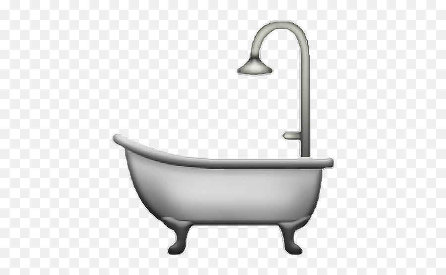 Bath Emoj Sticker By Paul Shepley - Bathtub Emoji,Bathrub Emoji