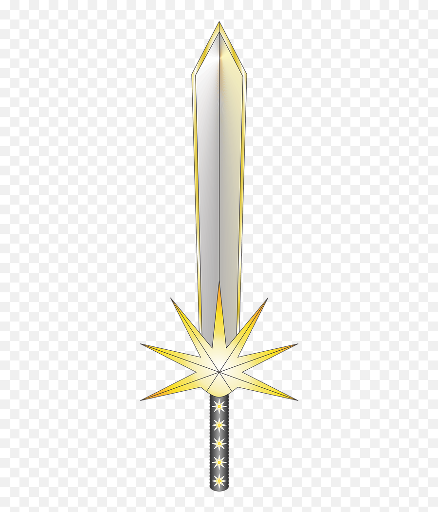 Sword Star Blade Gun Steel Png Picpng - Vertical Emoji,Gun Star Emoji