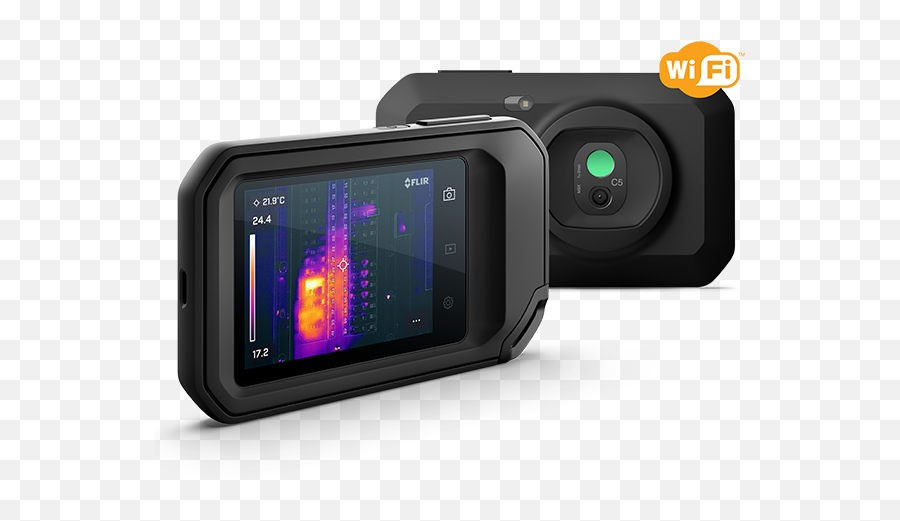 Night Vision And Infrared Camera - Flir C5 Emoji,Different Emotions Thermal Imaging Body