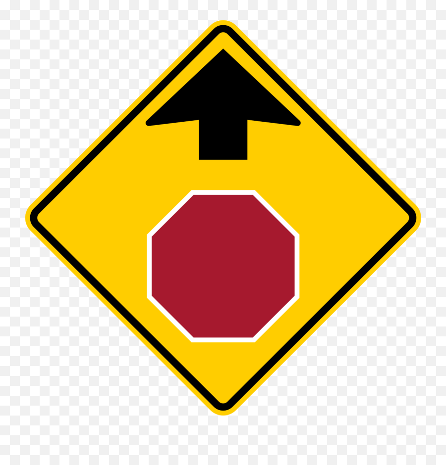 Pictograma - Stop Ahead Sign Emoji,Simbolos De Emoticons E Seus Significados
