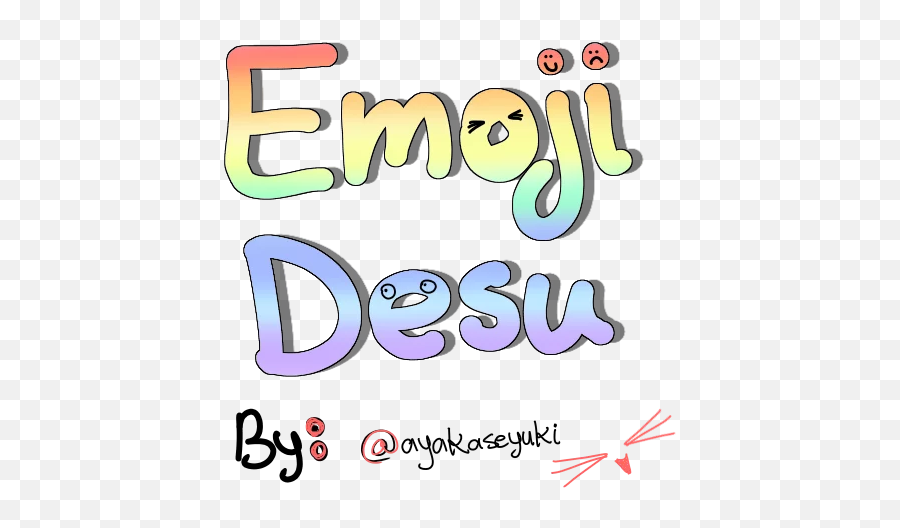 Telegram Stickers For Query - Dot Emoji,Desu Desu Emoticon