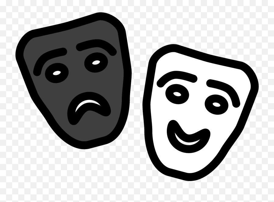 Performing Arts Emoji - Emoji Chora Agora Ri Depois,Theatre Emoji