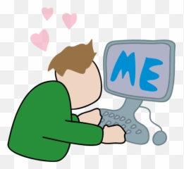 Self - Presentation Narcissism And Extraversion On Facebook Dependent Personality Disorder Clipart Emoji,Facebook Heart Eyes Emotion